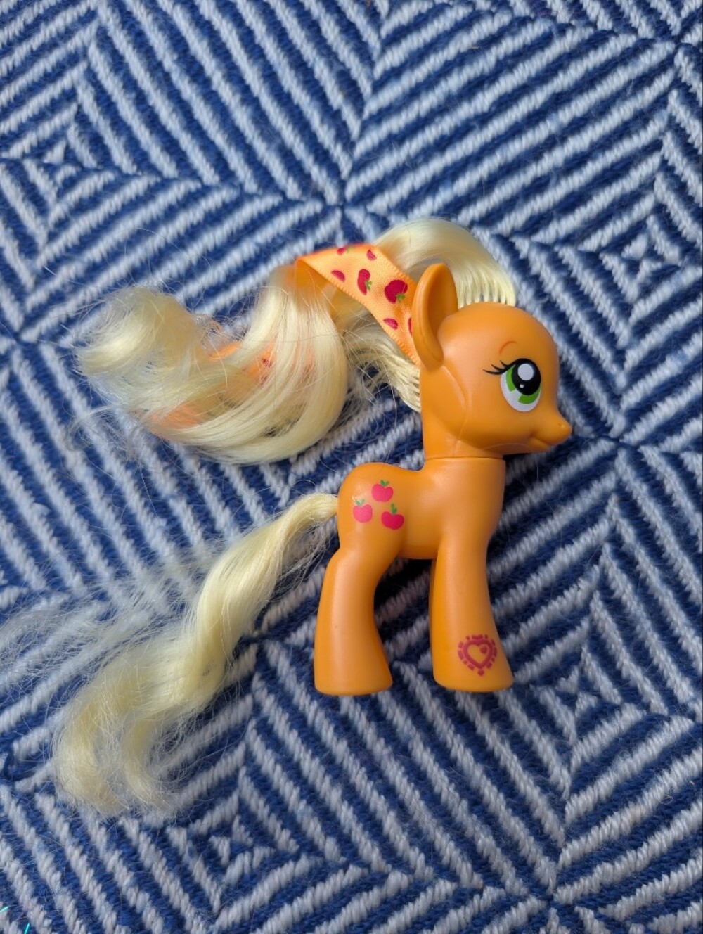 My Little Pony Apple Jack Plush & Figure Lot - Picture 6 of 7
